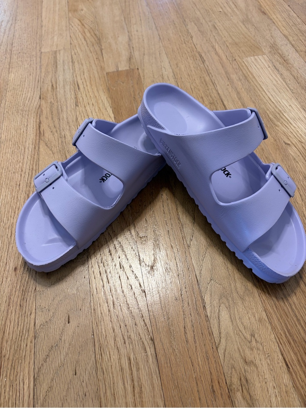 Birkenstock Lavender Arizona EVA sandals
